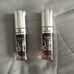 Two Brand New essence Hydra Kiss Lip Oils